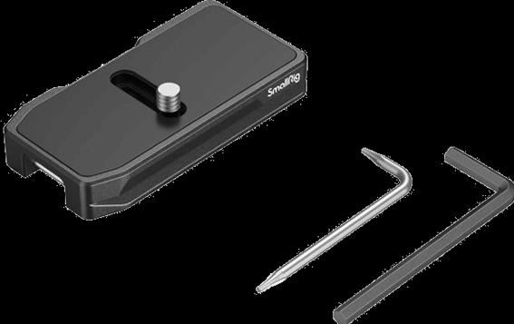 Actual product image SmallRig MD4150 Quick Release Mount Plate for AirTag (Stand adapter)