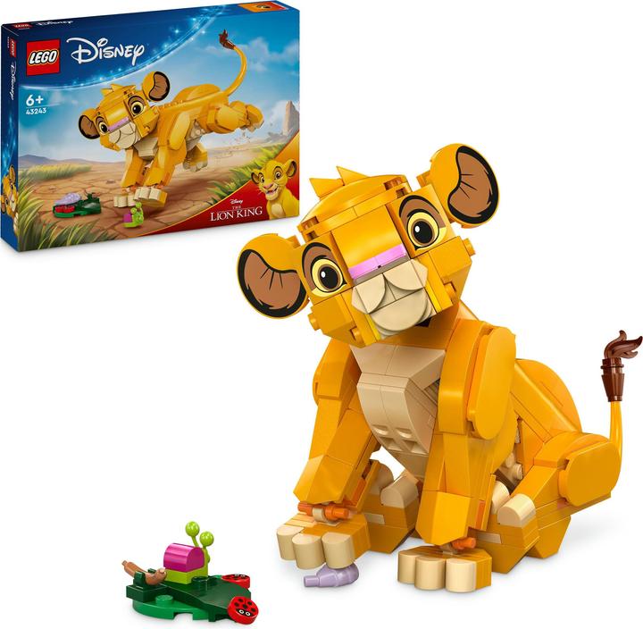 Actual product image LEGO 43243 Simba, the king's lion cub (43243, LEGO Disney)