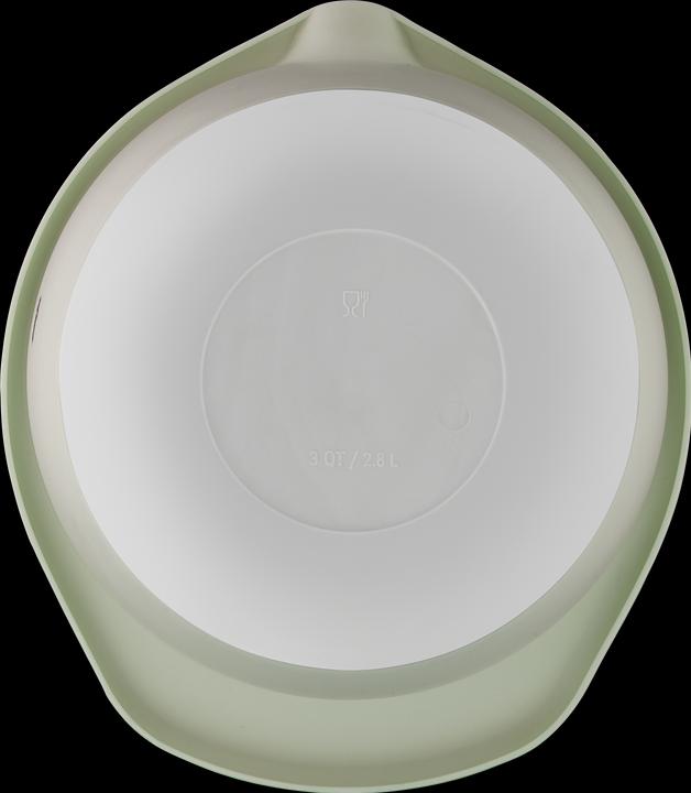 Actual product image Emsa Prep&Bake plastic mixing bowl grey+green 2.8L (2.80 l, 1 x)