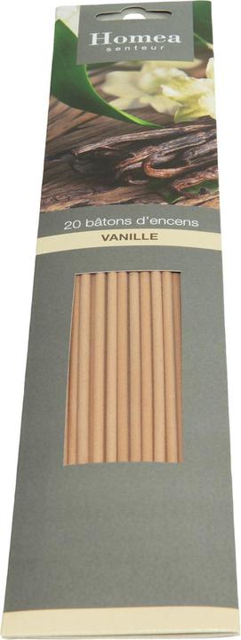 Immagine prodotto Natura Punto Bastoncini d'incenso, 20 pezzi, vaniglia, 25,5 cm
