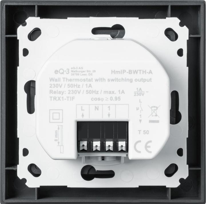Actual product image Homematic IP Wall thermostat HmIP-BWTH-A 230V