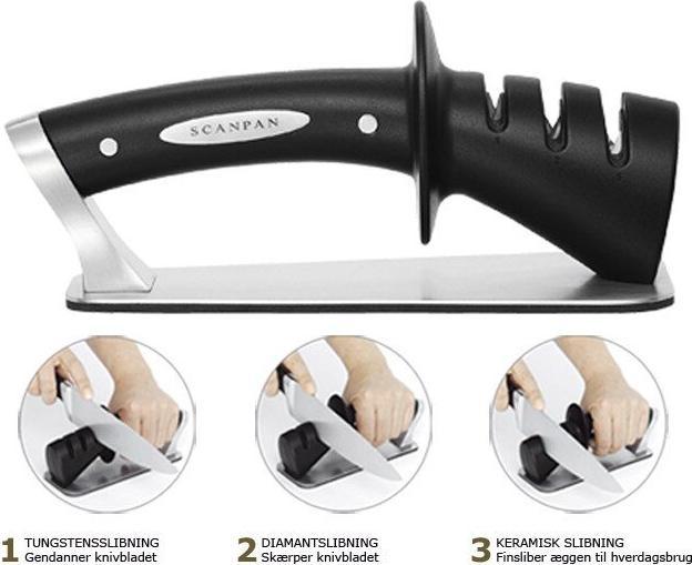 Actual product image Scanpan Knife sharpener CLASSIC - 3 stages