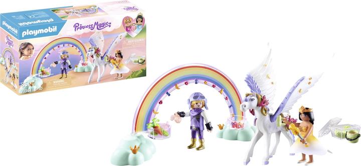 Immagine prodotto Playmobil Pegaso celeste con arcobaleno (71361, Principessa Playmobil)