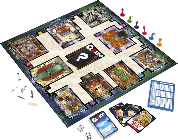 Actual product image Hasbro Gaming Cluedo (German)