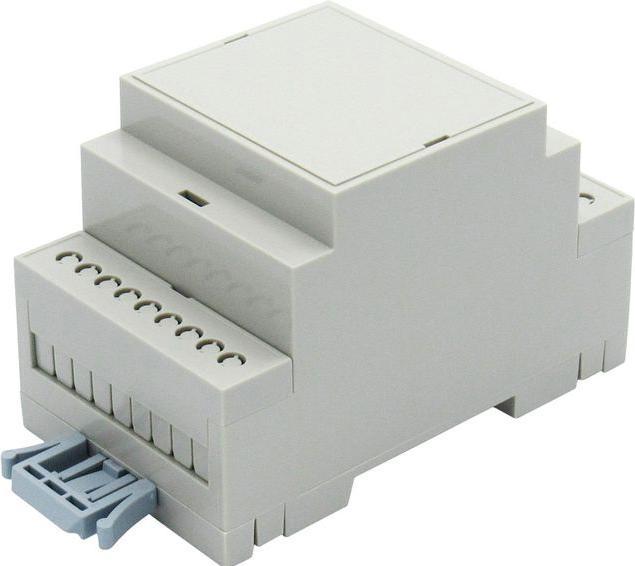 RND Components Boîte de module de rail DIN 53.3x90.2x57.5mm Gris ABS / Polycarbonate