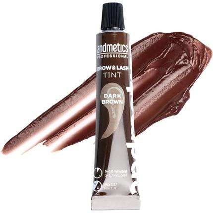 Immagine prodotto Andmetics - Colore per sopracciglia e ciglia marrone scuro