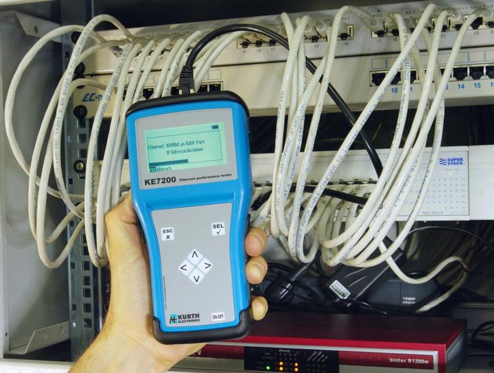 Immagine prodotto Kurth KE7200 Ethernet Performance Tester KE7200