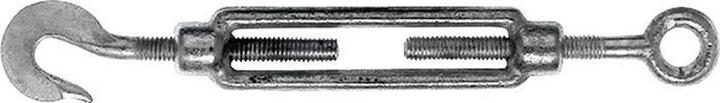 Immagine prodotto Kleinsorge Tenditore DIN 1480 M12 lunghezza 238 - 318 mm con gancio e occhiello galvanizzato