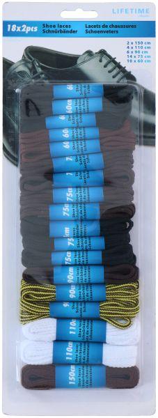 Image du produit Lifetime Shoelaces 18paires taille de cul (150 cm)