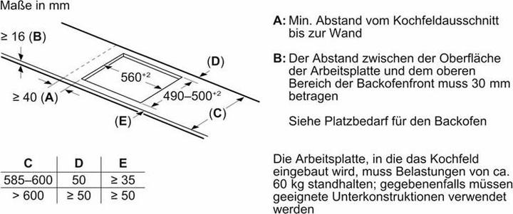 Actual product image Bosch Hausgeräte PIE645HB1E