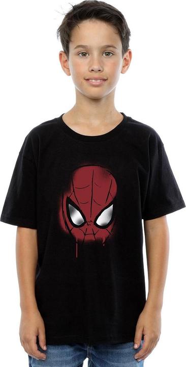 Image du produit - T-shirt SPIDER-MAN FACE SKETCH - Garçon (152, 158)