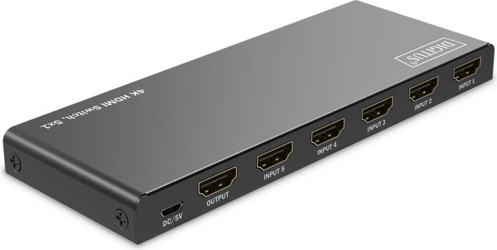 Actual product image Digitus 4K HDMI Switch, 5x1