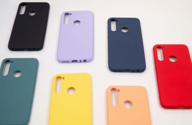 Actual product image Evelatus Xiaomi Redmi Note 8 / Redmi Note 8 2021 Soft Touch Silicone Case with Strap (Xiaomi Redmi Note 8)