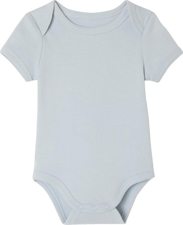 Image du produit Vertbaudet Bio-Kollektion: 5er-Pack Baby Kurzarm-Bodys in Schlupfform (56)