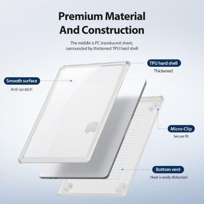 Image du produit Dux Ducis LCGM Protective Hard Case Housse de protection rigide Série (15.30", Apple)