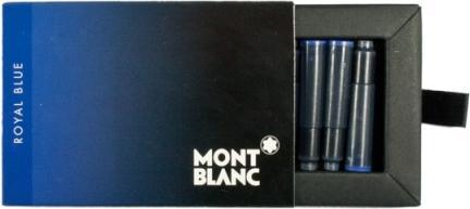 Actual product image Montblanc Ink cartridges (ink cartridges, Royal blue)