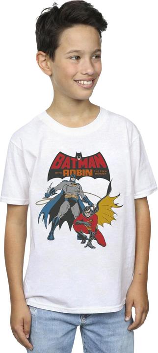 Actual product image Boys Batman And Robin T-Shirt (140, 146)