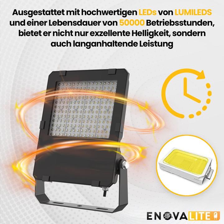 Produktbild Enova ELED 400161 - PRO LED-Fluter, 150 W, 19500 lm, 4000 K (19500 lm)