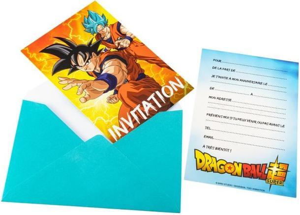 Image du produit Chaks Dragon Ball: Invitation - FR (8 pièces) (8 pcs)