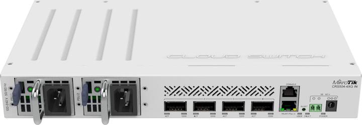 Actual product image MikroTik CRS504-4XQ-IN (4 Ports)