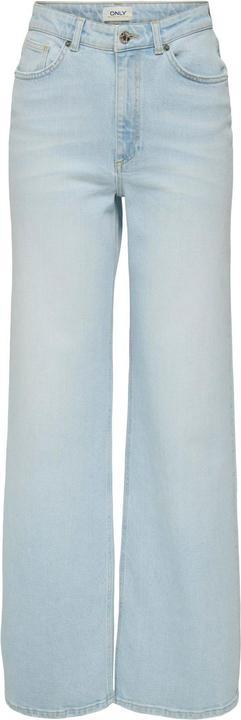 Only ONLJUICY Hohe Taille Weiter Beinschnitt Jeans Jeans mit weitem Bein (W32/L30)