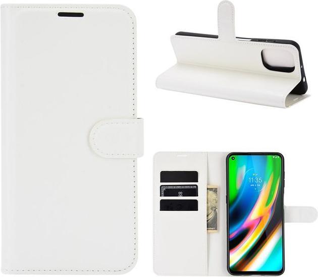 Produktbild MU Classic Litchi Leder Bookcover Series (Motorola Moto G9 Plus)