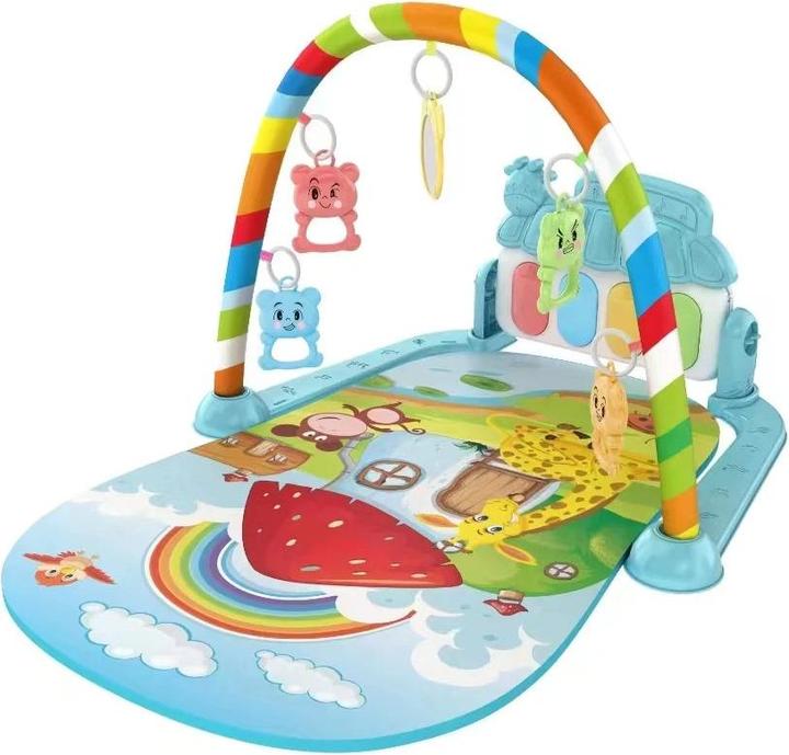 Actual product image Activity Board Baby Fitness Stand Toy Baby Music Foot Piano Newborn Piano Crawling