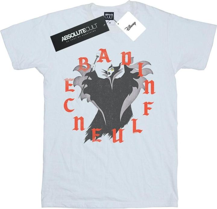 Actual product image Disney Womens/Ladies Maleficent Bad Influence Cotton Boyfriend T-Shirt (L)