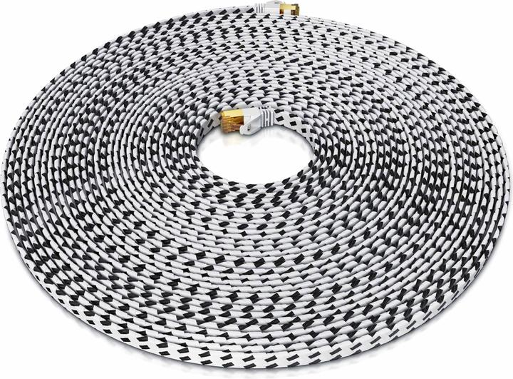 Actual product image Primewire CAT 7 network cable flat cotton sheath (U/FTP, CAT7, 20 m)