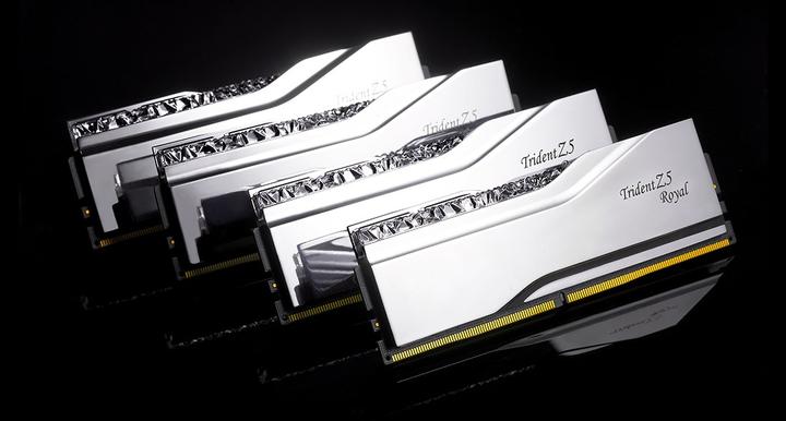 Immagine prodotto G.Skill TRIDENT Z5 ROYAL RGB DDR5 2X48GB 6800MHZ CL34 SILVER F5-6800J3446F48GX2-TR5S (2 x 48GB, RAM DDR5, DIMM)