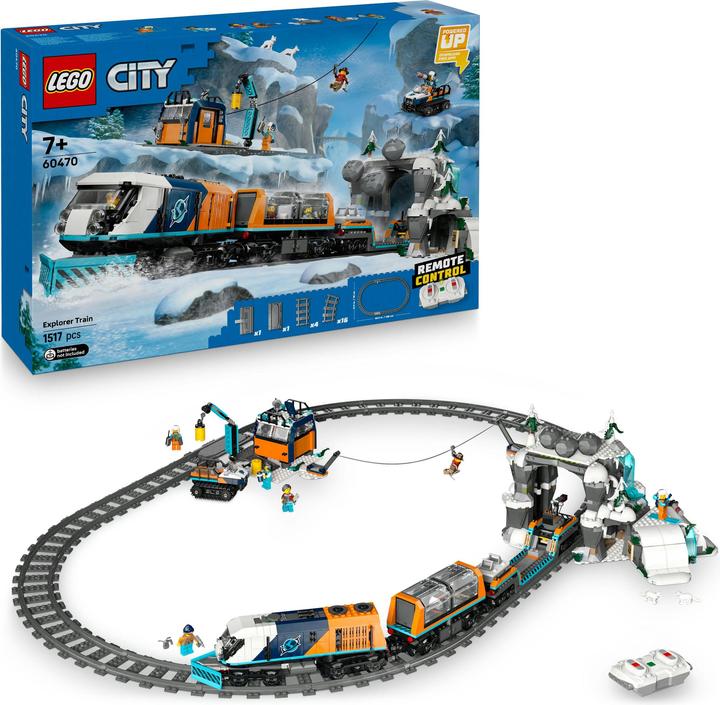 Actual product image LEGO Arktis-Polarexpress (60470, LEGO City)
