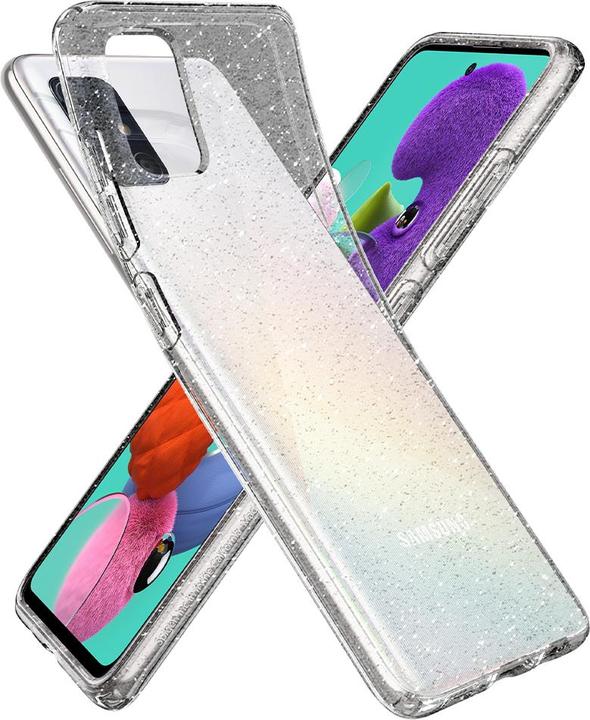 Actual product image Spigen Liquid Crystal Glitter (Samsung Galaxy A51)
