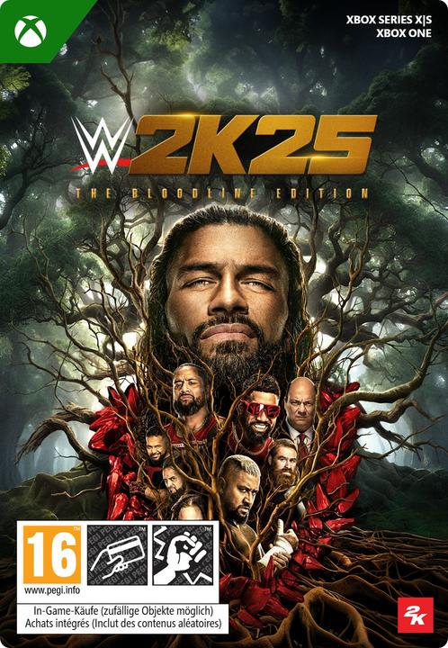 Actual product image Microsoft Xbox WWE 2K25: The Bloodline Edition Download Code