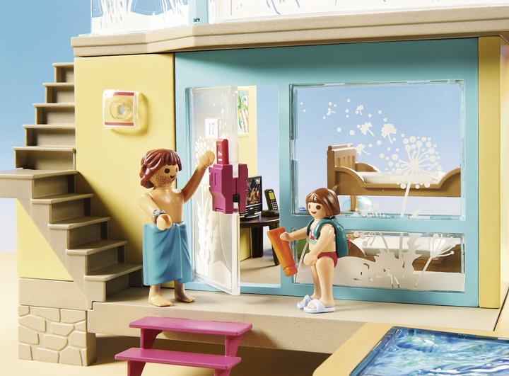 Image du produit Playmobil Bungalow avec piscine (70435, Playmobil Family Fun)