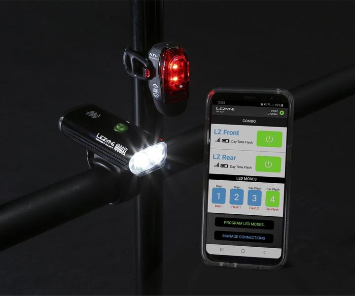 Image du produit Lezyne Connect Smart 1000XL + KTV Smart (1000 lm, 75 lm)