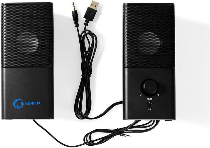 Actual product image Nedis Gaming Speaker GSPR10020BK