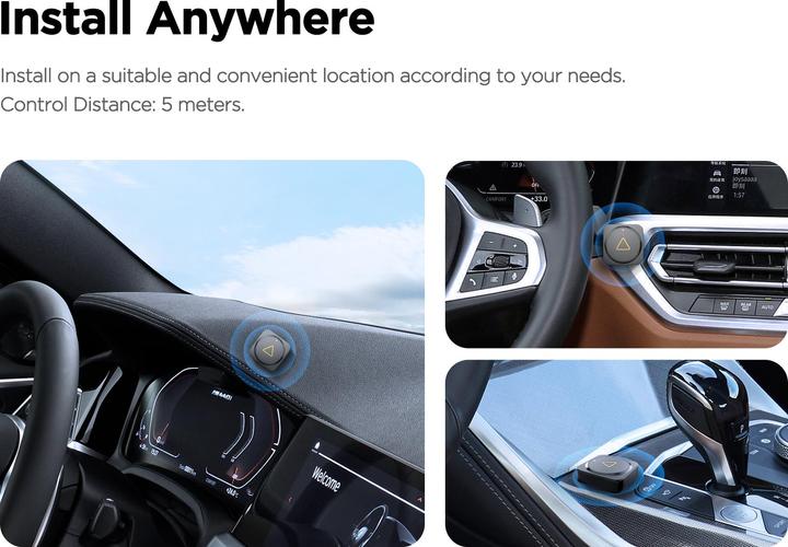 Actual product image Viofo BTR200 bluetooth remote control (GPS receiver, Bluetooth)