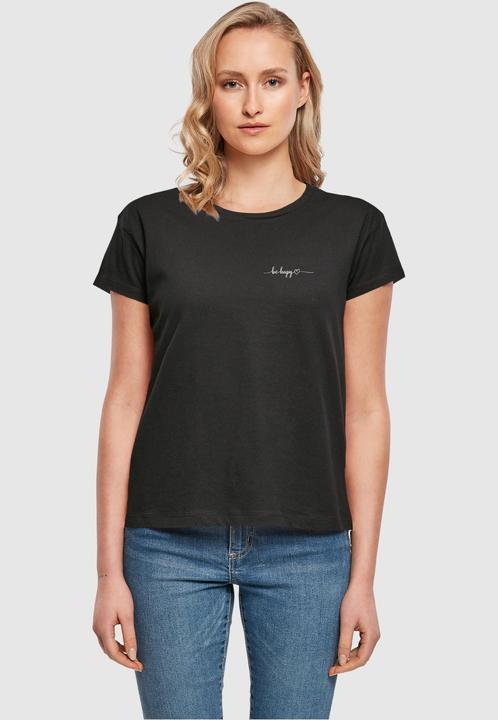 Actual product image Merchcode Ladies Be Happy Box Tee - 118419 (M)
