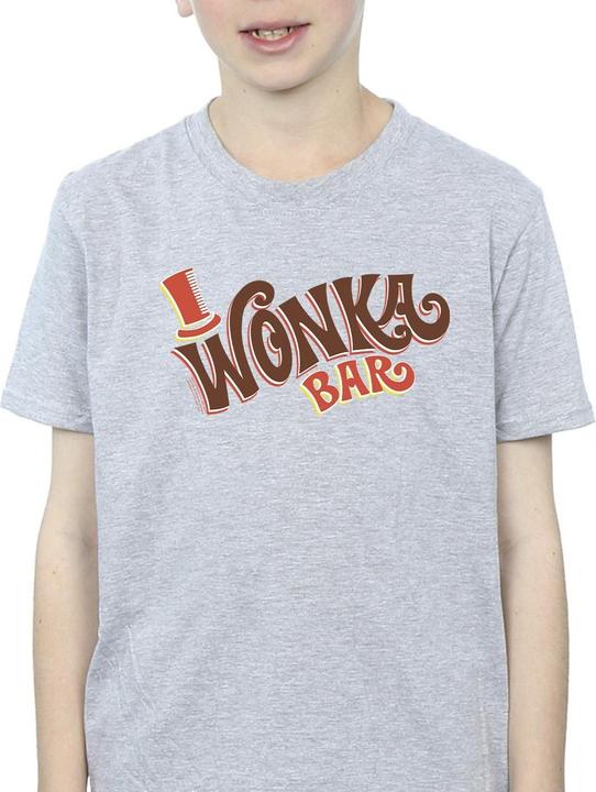 Immagine prodotto Willy Wonka & the Chocolate Factory Bar Logo Maglietta Ragazzi (104)