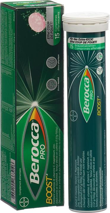 Actual product image Berocca PRO Pro Boost (15 Piece, Effervescent tablet, 100 g)
