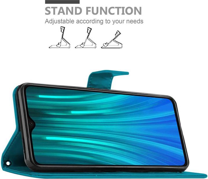 Immagine prodotto Cadorabo Copertina del libro di fiori (Xiaomi Redmi Note 8 Pro)