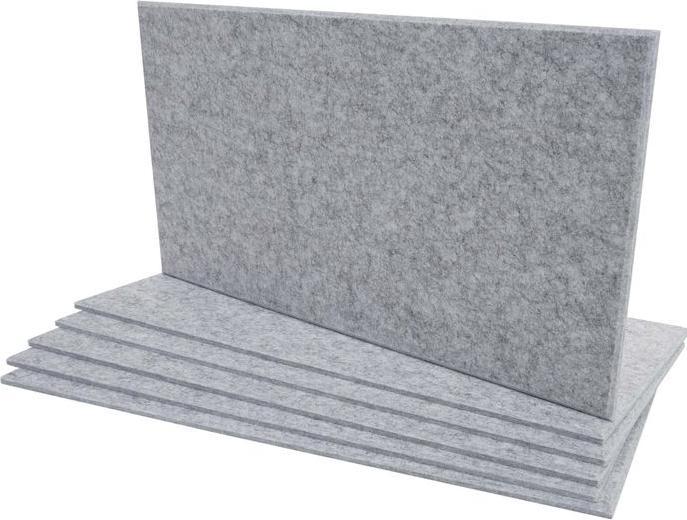 Immagine prodotto Mendler Set di 6 pannelli fonoassorbenti da parete HWC-L52, superficie fonoassorbente di 1mq 60x30cm (6 pz.)