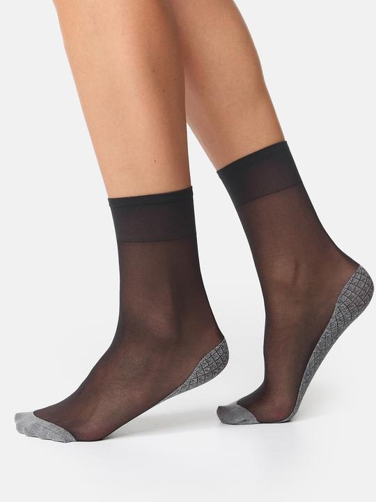 Image du produit Nur Die Chaussettes de base Semelle en coton (paquet de 10, 35 - 38)