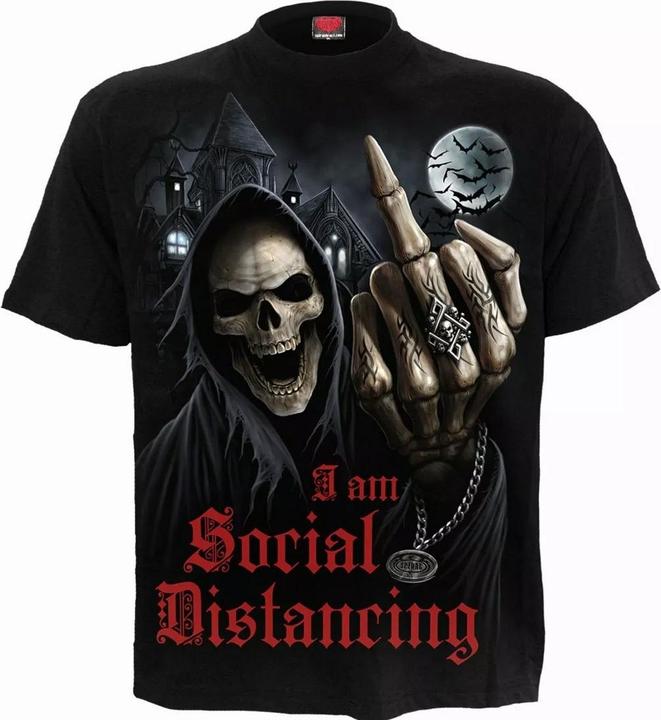 Produktbild Spiral Social Distance TShirt kurzärmlig (M)