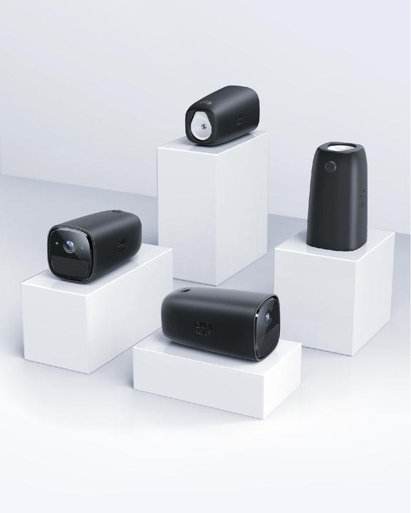 Productafbeelding eufy eufyCam Skin Zwart Dubbelpak voor eufyCam 1 2 en 2 Pro (Beschermende folie)
