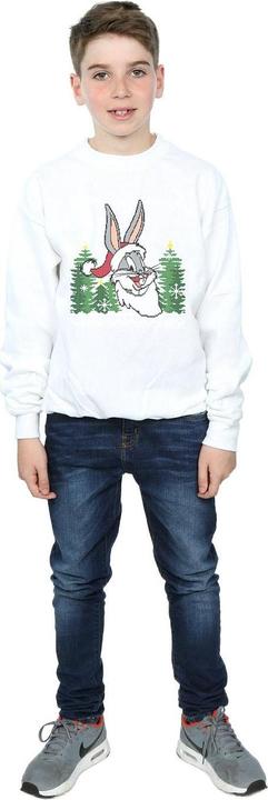 Actual product image Looney Tunes Boys Bugs Bunny Christmas Fair Isle Sweatshirt (152, 158)