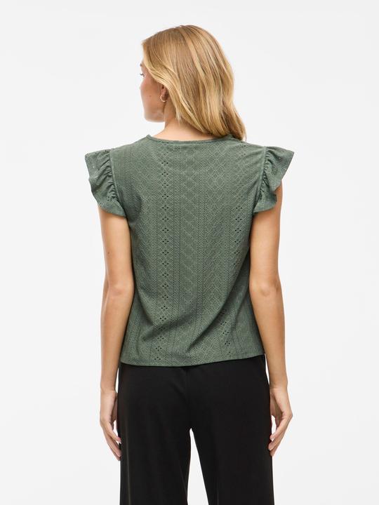 Actual product image Vila VIPOINTA Rundhals Oberteil mit angeschnittenen Ärmeln (XL)