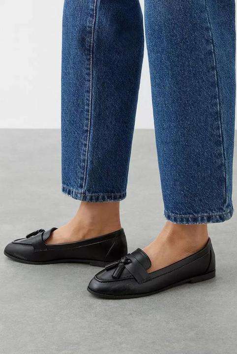 Actual product image Dorothy Perkins Womens/Ladies Lennie Tassel Wide Loafers (39)
