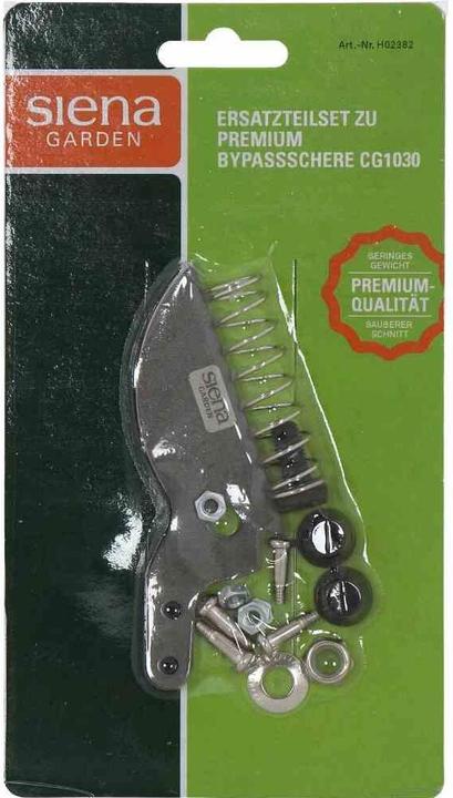 Actual product image Siena Garden Spare parts set for Premium Bypass Scissors, silver