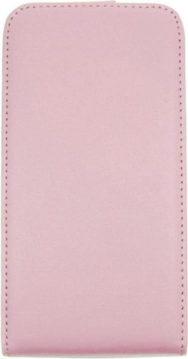 Produktbild OEM Slim Leather Flip Case S5 Galaxy G900 pink (Samsung Galaxy S5)
